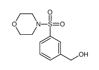 [3-(MORPHOLIN-4-YLSULFONYL)PHENYL]METHANOL Structure