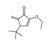 4-tert-butyl-2-ethoxy-5-methylidenecyclopent-2-en-1-one Structure