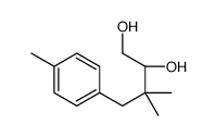 (2R)-3,3-dimethyl-4-(4-methylphenyl)butane-1,2-diol结构式