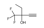 3-(trifluoromethyl)pent-1-yn-3-ol Structure