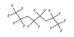 3,3,6,6-tetrahydrotetradecafluorooctane结构式