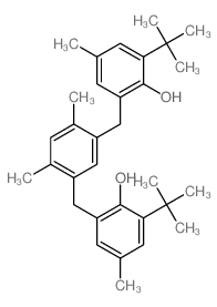 2-[[5-[(2-hydroxy-5-methyl-3-tert-butyl-phenyl)methyl]-2,4-dimethyl-phenyl]methyl]-4-methyl-6-tert-butyl-phenol picture