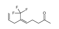 6-(trifluoromethyl)nona-5,8-dien-2-one结构式