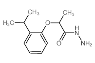 2-(2-异丙基苯氧基)丙烷o肼结构式