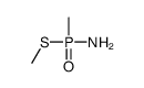 [amino(methylsulfanyl)phosphoryl]methane结构式