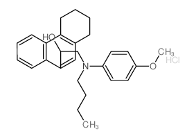 2-[butyl-(4-methoxyphenyl)amino]-1-(1,2,3,4-tetrahydrophenanthren-9-yl)ethanol Structure