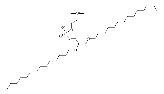 1,2-ditetradecylphosphatidylcholine结构式