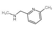 2-Pyridinemethanamine,N,6-dimethyl- Structure