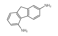 9H-fluorene-2,5-diamine结构式