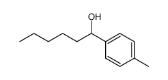 1-(4-methylphenyl)-1-hexanol结构式