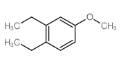 1,2-diethyl-4-methoxy-benzene结构式
