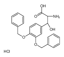 3,4-Di-O-benzyl DL-erythro-Droxidopa Hydrochloride结构式