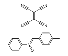 (Z)-N-phenyl-1-(p-tolyl)methanimine oxide compound with ethene-1,1,2,2-tetracarbonitrile (1:1) Structure