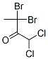 3,3-Dibromo-1,1-dichloro-2-butanone结构式