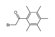 2,3,4,5,6-pentamethyl-1-(α-bromoacetyl)benzene结构式