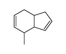 3a,4,7,7a-tetrahydro-4-methyl-1H-indene结构式