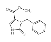 1H-Imidazole-4-carboxylicacid, 2,3-dihydro-3-(phenylmethyl)-2-thioxo-, methyl ester图片