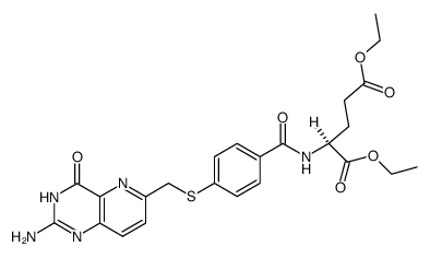 Diethyl 8-Deaza-10-thiafolic Acid Structure