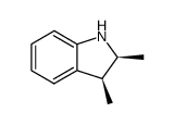 (-)-(S,S)-cis-2,3-dimethylindoline Structure