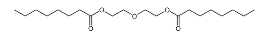 bis-(2-octanoyloxy-ethyl)-ether结构式