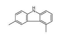 3,5-dimethyl-9H-carbazole Structure