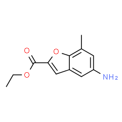 2-Benzofurancarboxylicacid,5-amino-7-methyl-,ethylester(9CI) picture