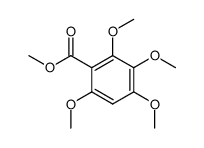 methyl 2,3,4,6-tetramethoxybenzoate结构式