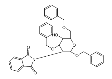 2-苄氧基-2-邻苯二甲酰亚氨基-3,6-二-O-苄基-Β-D-吡喃葡萄糖苷图片