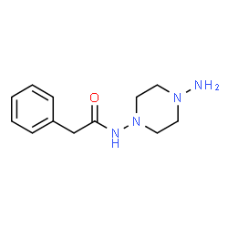 N-(4-Aminopiperazin-1-yl)-2-phenylacetamide Structure