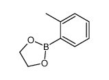 2-(2-methylphenyl)-1,3,2-dioxaborolane结构式