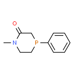 1,4-Azaphosphorin-2(1H)-one,tetrahydro-1-methyl-4-phenyl-(8CI) Structure