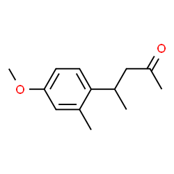 2-Pentanone,4-(4-methoxy-2-methylphenyl)-(9CI)结构式