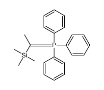 triphenyl(1-trimethylsilylethylidene)-λ5-phosphane Structure
