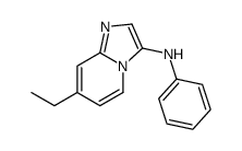 7-ethyl-N-phenylimidazo[1,2-a]pyridin-3-amine Structure