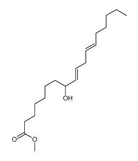 methyl 8-hydroxyoctadeca-9,12-dienoate Structure