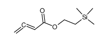 2-trimethylsilylethyl 2,3-butadienoate Structure