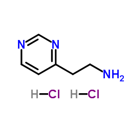 2-(4-Pyrimidinyl)ethanamine dihydrochloride Structure