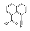 8-cyano-[1]naphthoic acid Structure