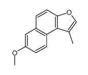 7-methoxy-1-methylnaphtho(2,1-b)furan Structure