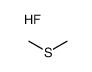 Methylsulfanylmethane; hydrofluoride结构式