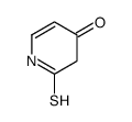 2-sulfanylidene-1H-pyridin-4-one Structure