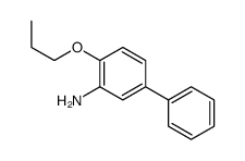 3-AMINO-4-PROPOXYBIPHENYL Structure