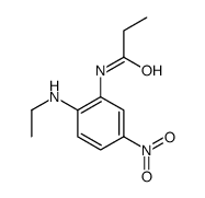 N-[2-(ethylamino)-5-nitrophenyl]propanamide Structure