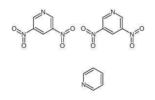 3,5-dinitropyridine,pyridine Structure