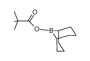 9-pivaloyloxy-9-borabicyclo{3.3.1}nonane结构式