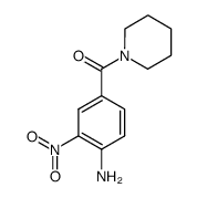 (4-amino-3-nitrophenyl)(piperidin-1-yl)methanone Structure