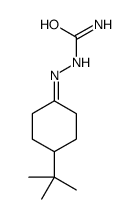[(4-tert-butylcyclohexylidene)amino]urea结构式