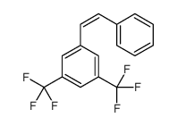 1-(2-phenylethenyl)-3,5-bis(trifluoromethyl)benzene Structure