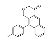 10-(4-methylphenyl)-1H-benzo[g]isochromen-4-one结构式