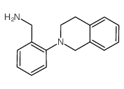 {2-[3,4-Dihydro-2(1H)-isoquinolinyl]-phenyl}methanamine结构式